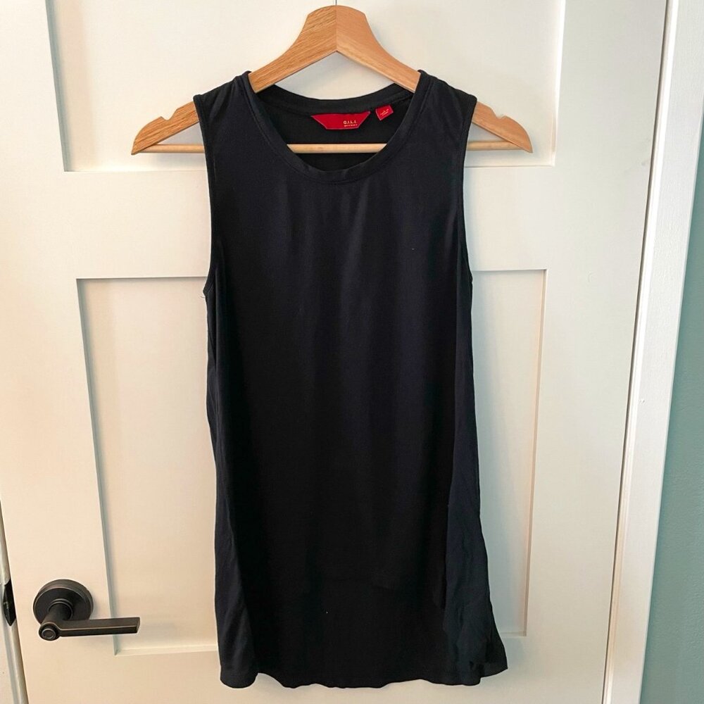 G.I.L.I Women's Black Tank Top